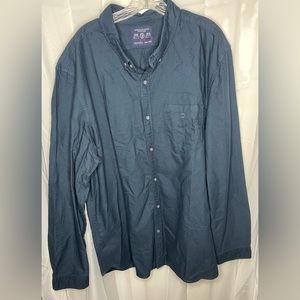 NWT American eagle navy button up